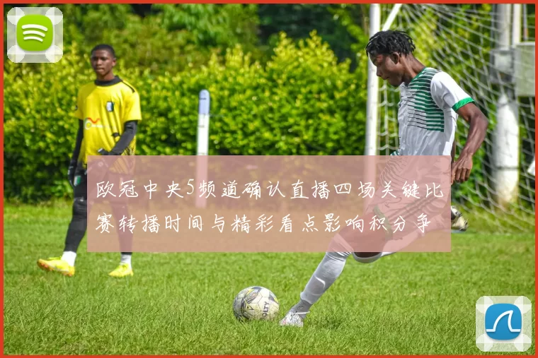 欧冠中央5频道确认直播四场关键比赛转播时间与精彩看点影响积分争夺