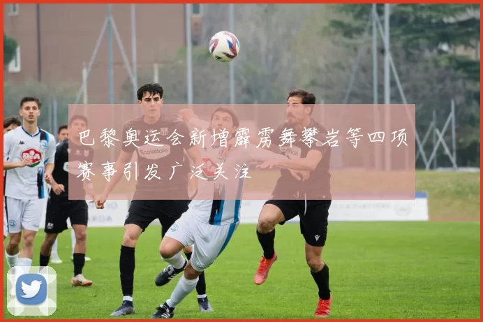 巴黎奥运会新增霹雳舞攀岩等四项赛事引发广泛关注