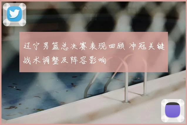 辽宁男篮总决赛表现回顾 冲冠关键战术调整及阵容影响